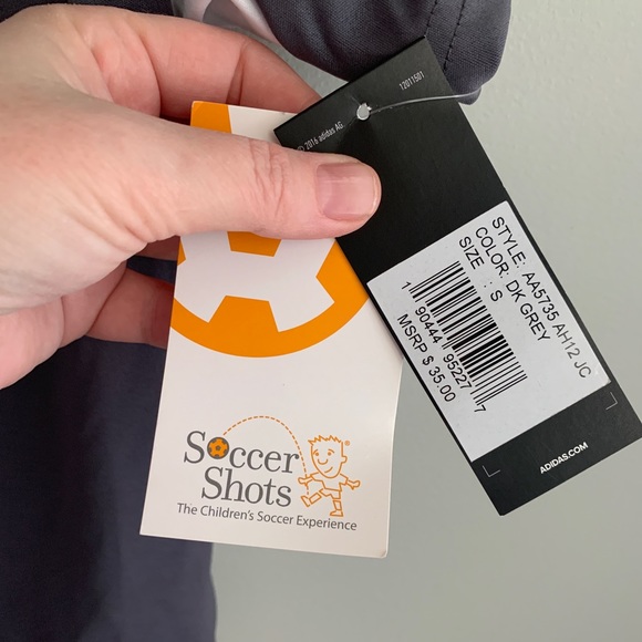 ⚽️ Adidas Soccer Shots ⚽️ Grey T-shirt - Picture 3 of 3